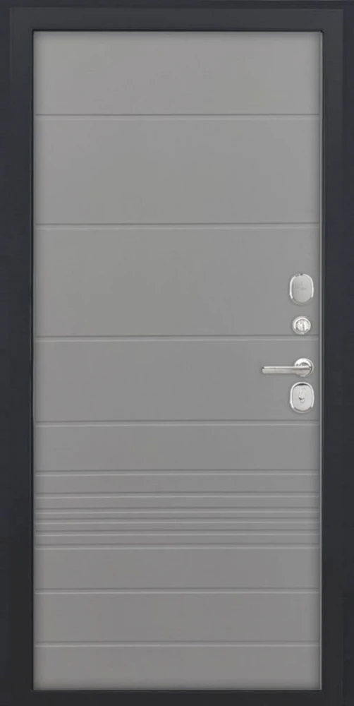 Входная дверь ДвериПРО Термо серебро ФЛ-700 (10мм, Ясень грей) DPRO225957 внутренняя сторона